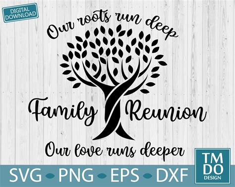 Family Reunion Svg, Reunion Tree SVG, Family Tree Svg, Family Reunion PNG, Family Svg - Etsy