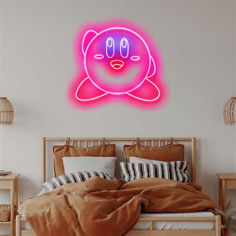 Kirby Neon Sign Neon Led Sign Neon Light By Neonize