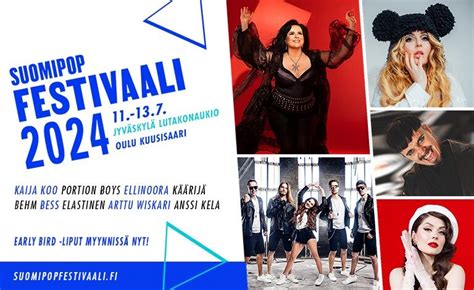 Suomipop Festivaali Oulu Osta Lippu Helposti Tiketti