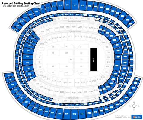 SoFi Stadium Seating Chart & Map - oggsync.com