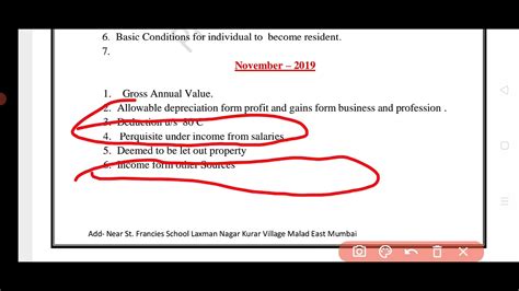 Most Imp Direct Tax Imp Questions Tybcom Tybms Tybfm Atul