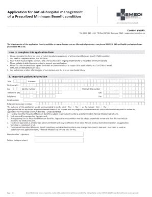 Remedi Pmb Application Form 2020 Fill Online Printable Fillable