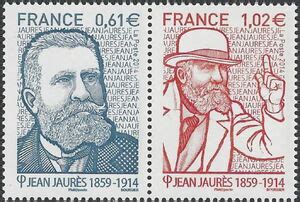 Stamp Jean Jaur S France Celebrities Yt Fr Mi