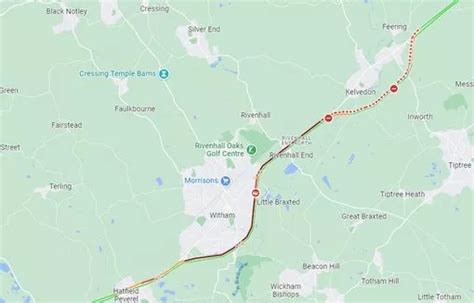 A12 Traffic Recap As Five Vehicle Crash Closes Road Between Kelvedon