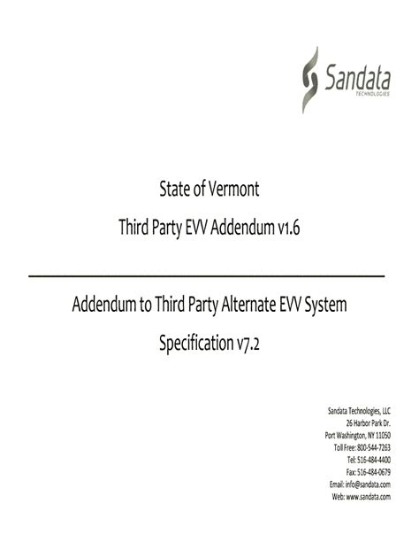 Fillable Online Dvha Vermont Electronic Visit Verification Evv