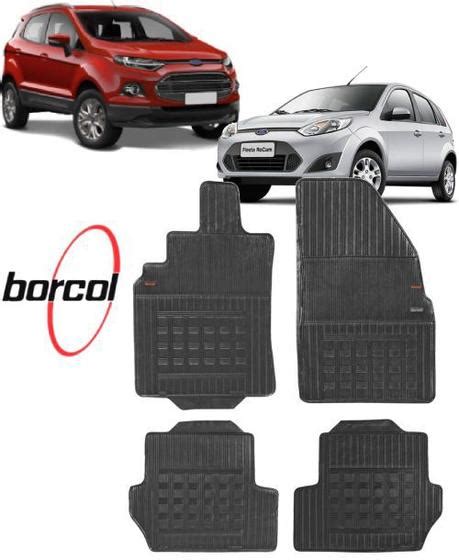 Tapete De Borracha Ford Fiesta Hatch Sedan 2009 2014 Ecosport 2012