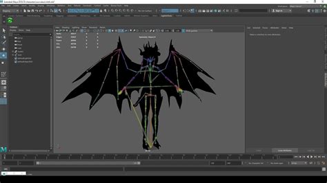 3d Model Demonic Dragon Girl Turbosquid 1823012