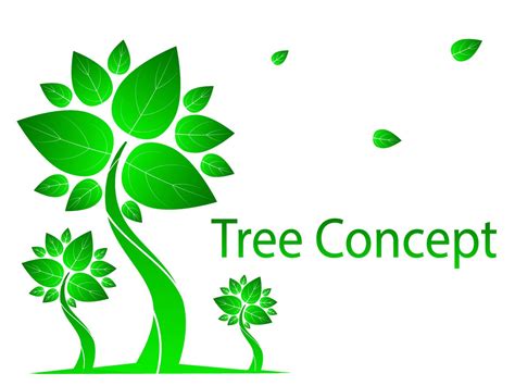 Greeen Branch Tree Or Naked Trees Silhouettes Set Hand Drawn Isolated Illustrations 18976627