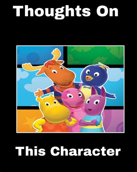 Thoughts On The Backyardigans (Characters) by BloodySplotches on DeviantArt