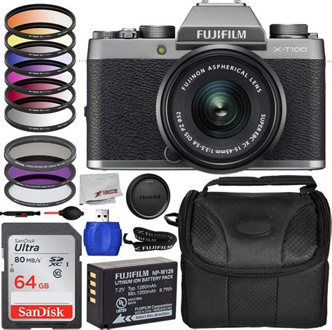 Amazon Canada Fujifilm X T Mirrorless Digital Camera Dark Silver