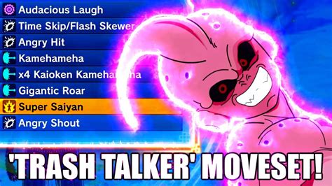 Full Trash Talker Themed Moveset Dragon Ball Xenoverse 2 YouTube