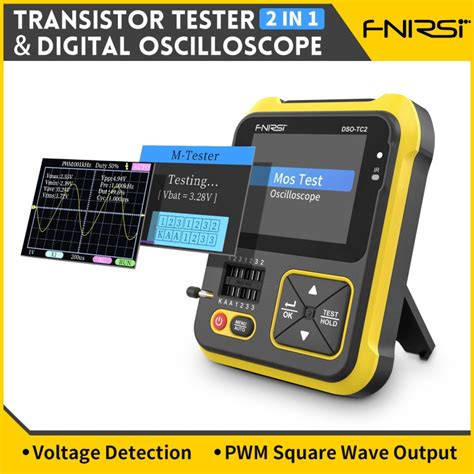 Fnirsi Dso Tc Handheld Digital Oscilloscope Transistor Tester In