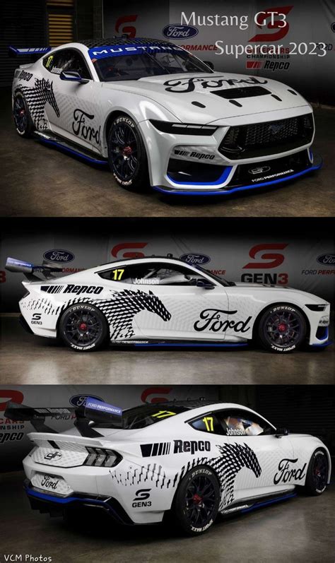 #Ford Mustang GT3 Supercars 2023 | Mustang cars, Ford mustang car, Ford ...