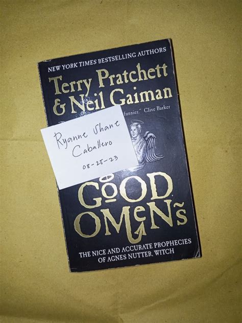 Good Omens by Neil Gaiman & Terry Pratchett on Carousell