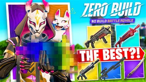 The BEST Loadout In Zero Builds For Fortnite Chapter 4 Season 2