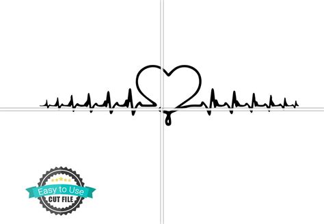 Heartbeat Svg Heart Svg Heart Rate Svg Heart With Pulse Etsy