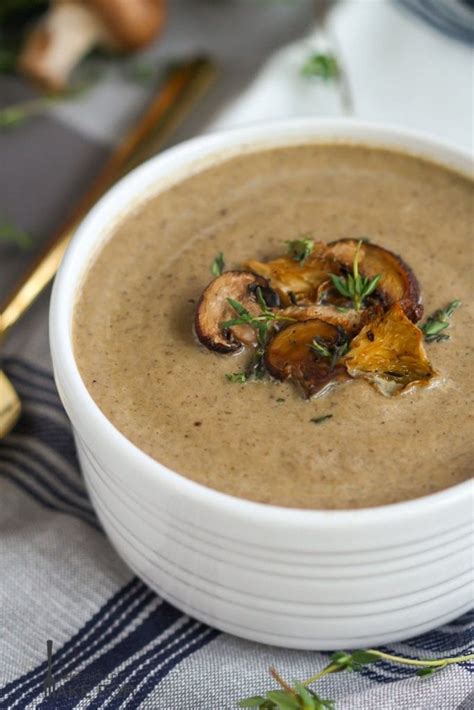 Roasted Mushroom Soup What Should I Make For