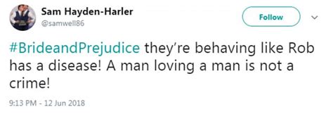 Channel S Bride Prejudice Viewers Shocked By Gay Man S Mother Daily Mail Online