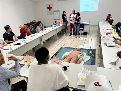 Cruz Roja Celaya Continuará Cursos De Primeros Auxilios Básicos