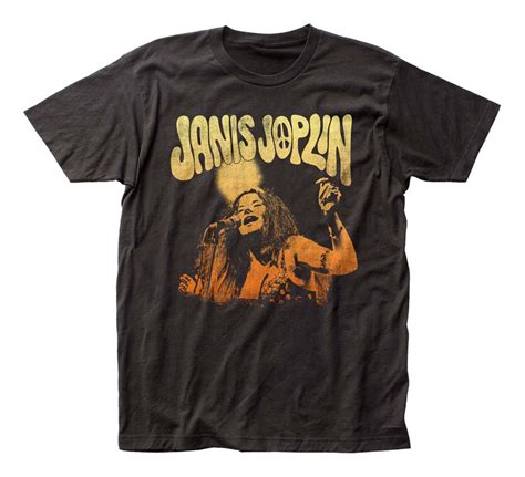 Janis Joplin Janis Joplin Live T Shirt Men Loudtrax