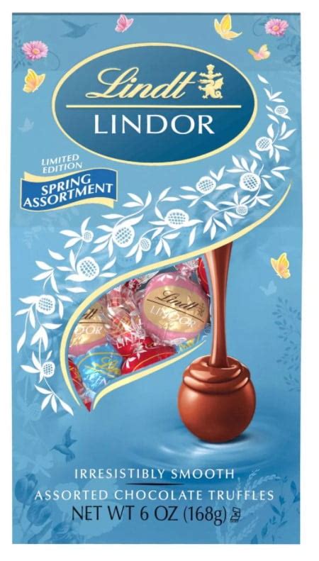 Lindt Lindor Easter Spring Assortment Bag Limited Edition Assorted