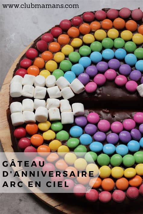 G Teau D Anniversaire Arc En Ciel Club Mamans Gateau Arc En Ciel