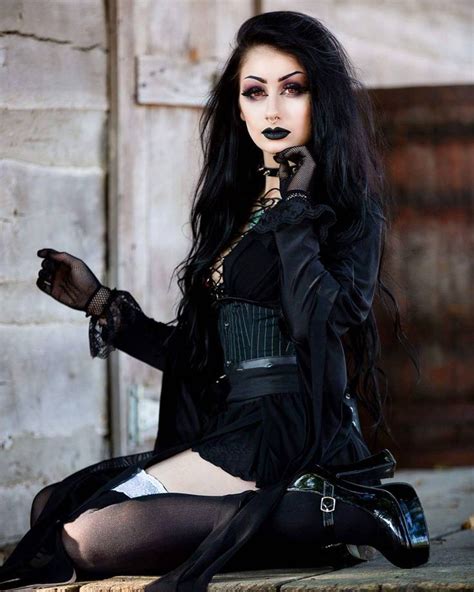 The Black Metal Barbie Theblackmetalbarbie Gothic Fashion Gothic