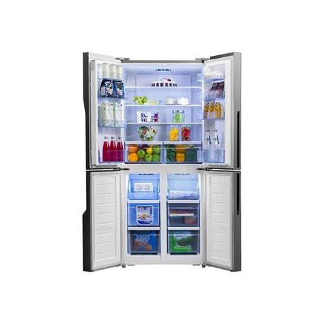 Buy Hisense 561L 4 Door Multi Door Glass Finish Refrigerator Black