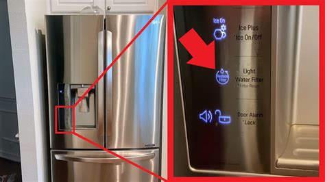 How To Reset Water Filter On Lg Refrigerator Step By Step Guide