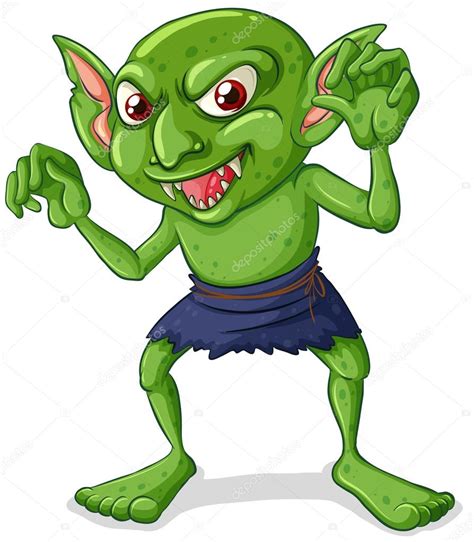 Goblin — Stock Vector © Interactimages 60429019