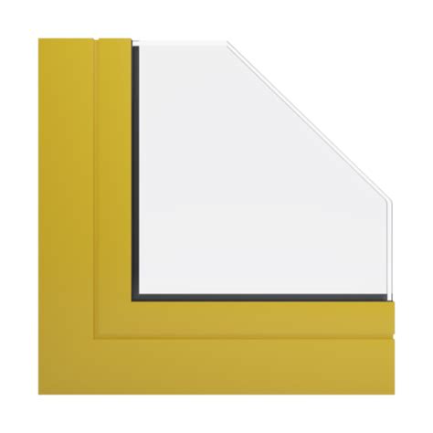 Feneste Windows Colors Aluminum Ral Ral Lemon Yellow