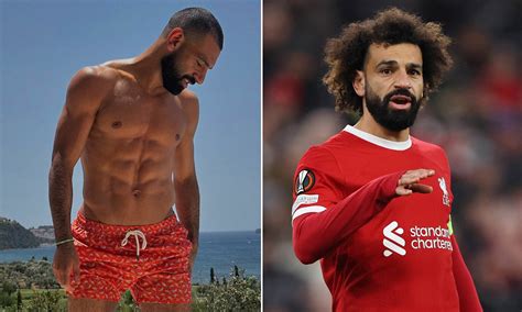 Mohamed Salah unveils his shock hairstyle transformation and shredded abs on holiday after ...