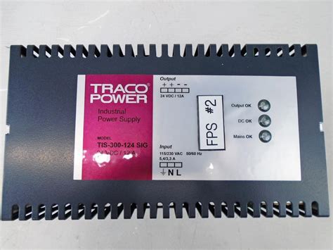 Traco Power 300w Industrial Power Supply Tis 300 124 Sig