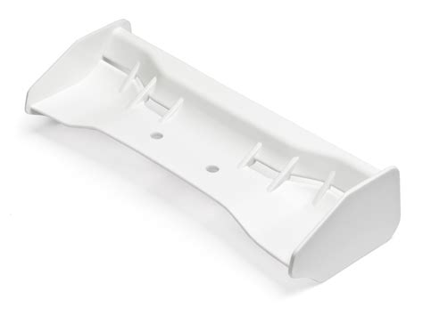 Moulded Rear Wing WHITE HPI Reservedele Holte Modelhobby