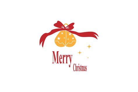 Merry Christmas Logo Vector Illustration Graphic By Fahruljunianto