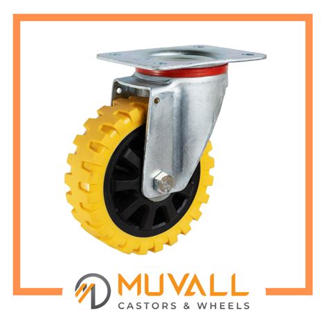 Anti Skid Pu Heavy Duty Caster Wheels At Rs Piece Anti Skid