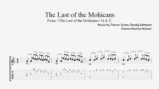 [Guitar Sheet Music] 라스트 모히칸 The Last of the Mohicans. Classical ...