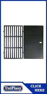 Amazon Uniflasy Inch Grill Cooking Grates For Weber