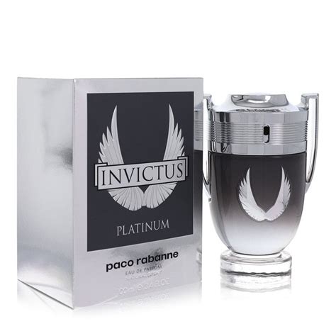 Eau De Parfum Spray Masculino Paco Rabanne Invictus Platinum 100 Ml