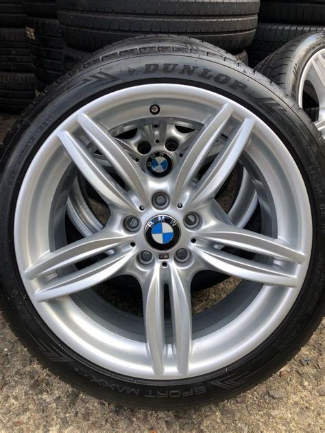 Bmw 19” M Light Alloy Wheels Double Spoke Style 351m Wheelset Car Accessories Tyres And Rims On