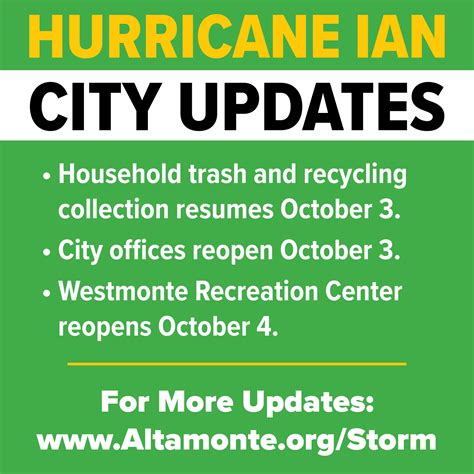 Altamonte Springs On Twitter City Update Storm Debris Cleanup Is