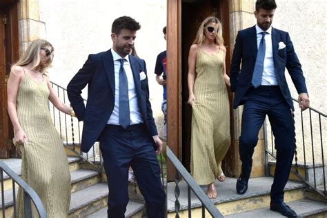 Clara Chia was caught partying hard at the wedding of Pique's brother