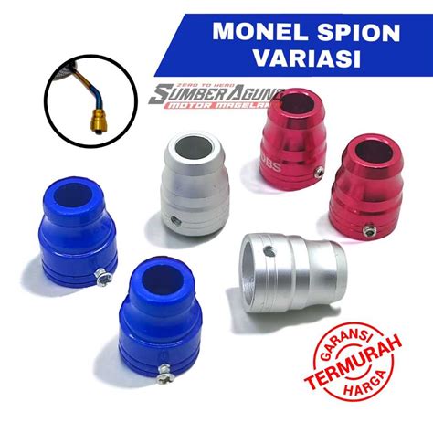 Jual Monel Cover Variasi Penutup Tutup Baut Spion Univeral Motor Murah