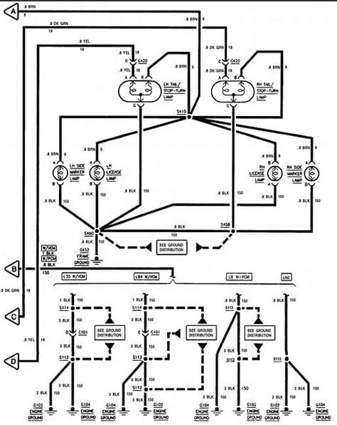 Brake Light Wiring Diagram Chevy Electrical Wiring Work