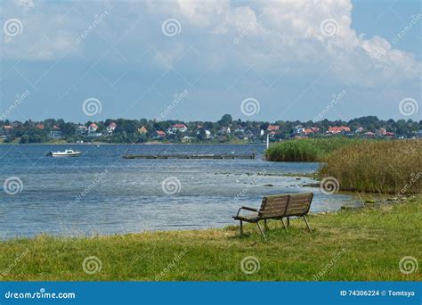 View Over the Roskilde Fjord Stock Photo - Image of water, sunshine: 74306224