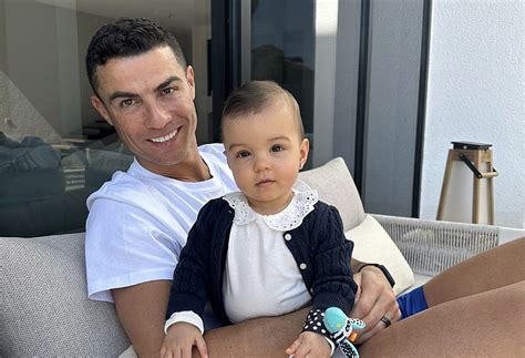 Cristiano Ronaldo shares heartfelt message to baby on first birthday