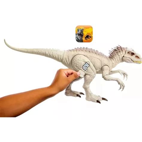 Jurassic World Figura Indominus Rex Dino Trackers Con Luz Y