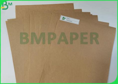 200gsm 450 Gsm High Stiffness Brown Kraft Paper Rolls For Food Packaging