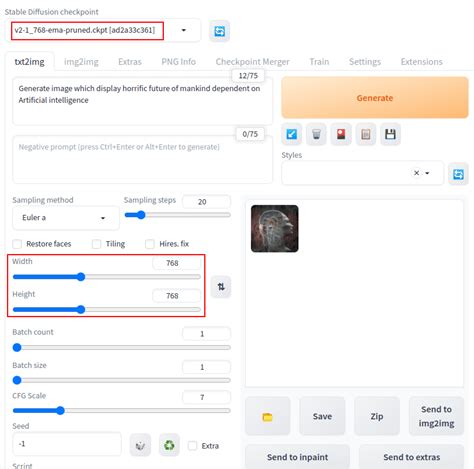 Stable Diffusion Web UI on Linux - Brezular's Blog