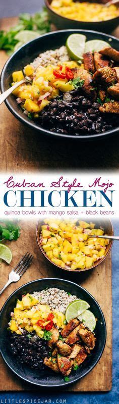 Cuban Mojo Chicken Q Chicken Quinoa Mango Salsa Recipes Healthy Recipes